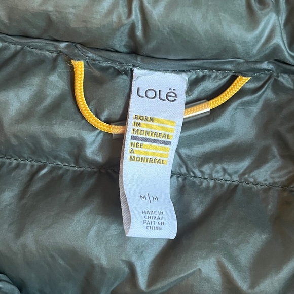 Lolë Women’s Teal Zip Up Light Puffer Quilted Jacket Size Medium - Picture 4 of 11